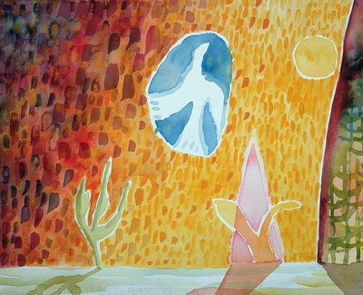 Zonnestraal door Peter Davidson